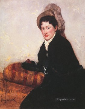 Retrato de una mujer 1878 madres hijos Mary Cassatt Pinturas al óleo